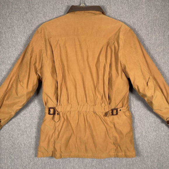 VTG LL Bean Chore Jacket Barn Field Coat Women S Petite Flannel Lined Goretex - Picture 3 of 12
